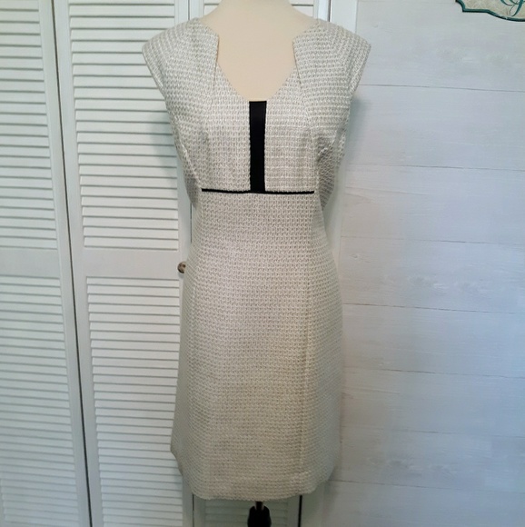ANTONIO MELANI Dresses & Skirts - Antonio Melani cotton blend tweed dress sz 14
